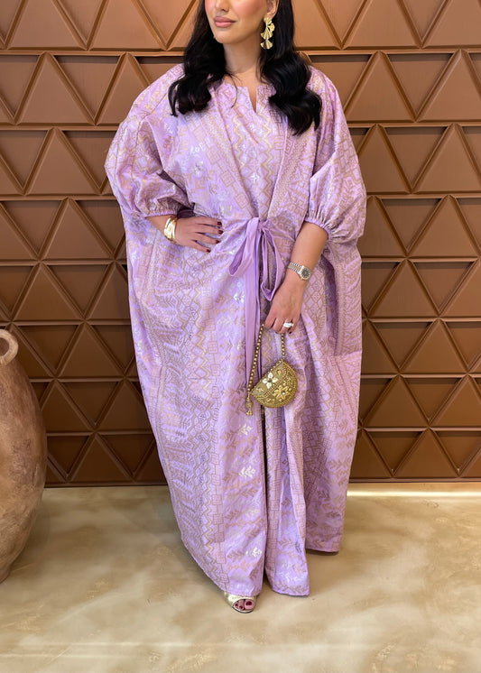 Purple Oversized Kaftan